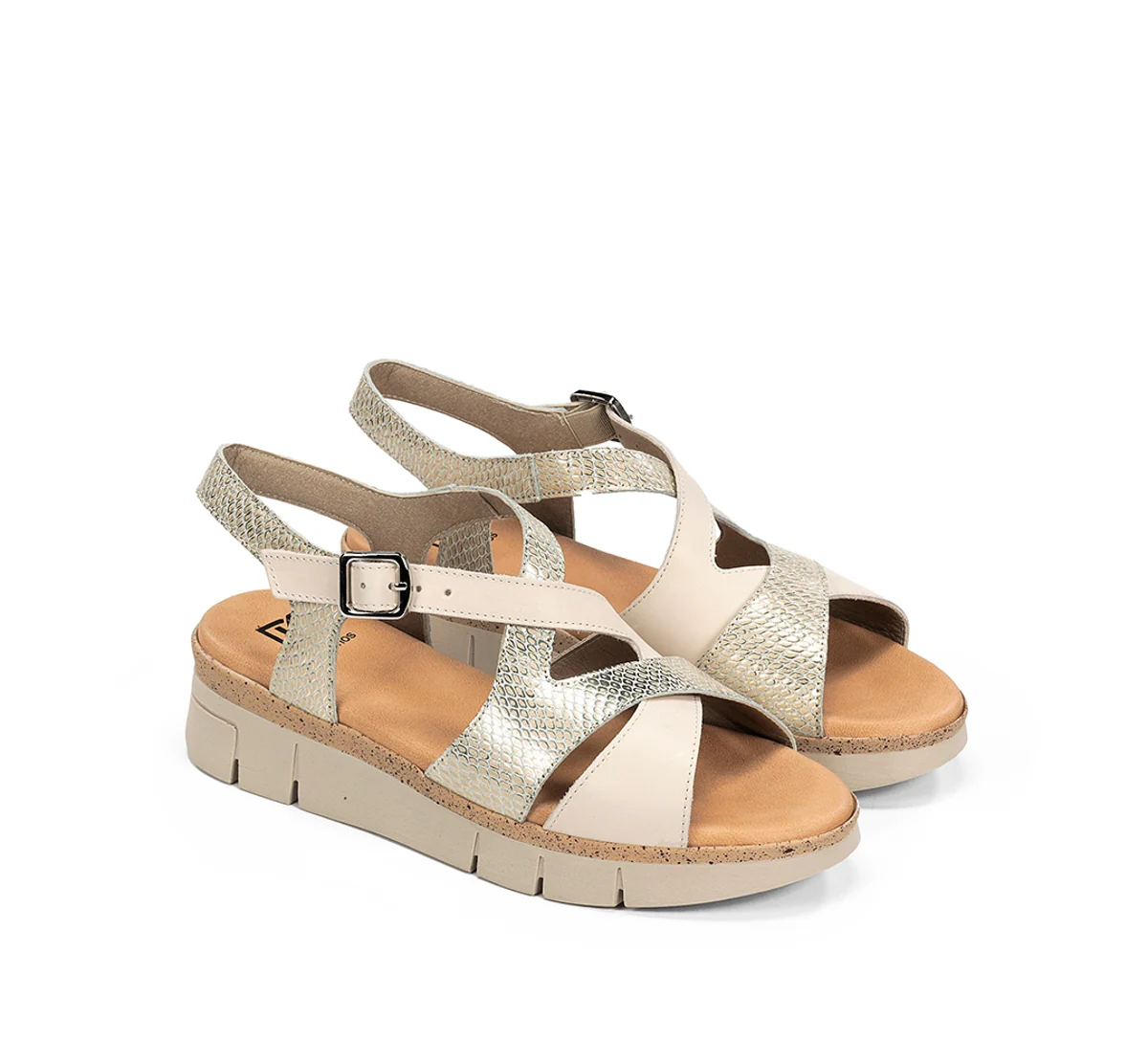 KLAU D9485 Sandale Blanc - Image 4