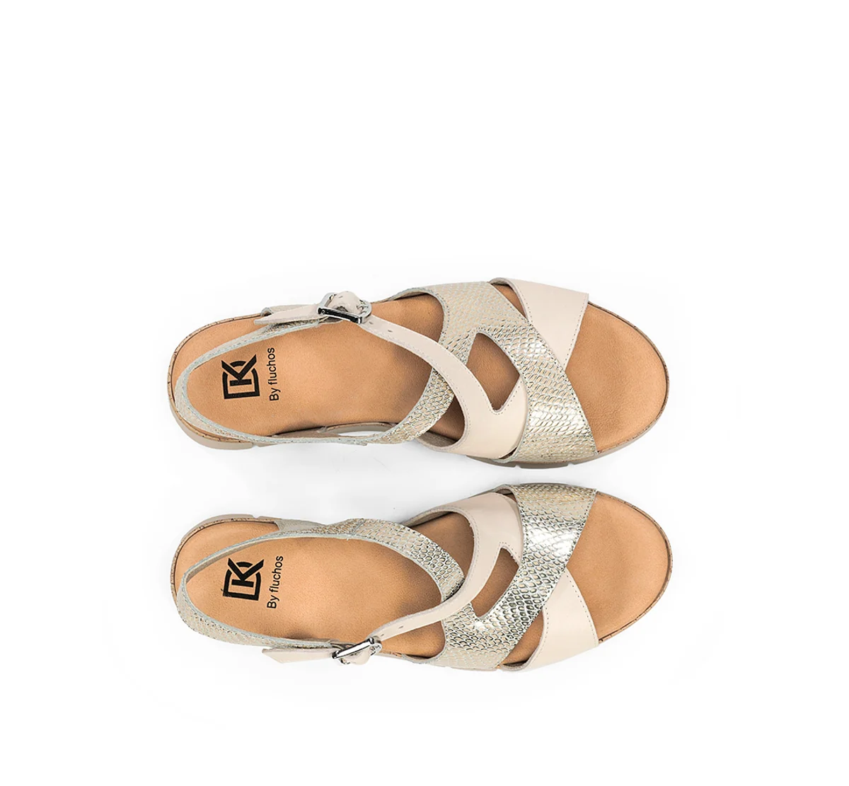 KLAU D9485 Sandale Blanc - Image 5