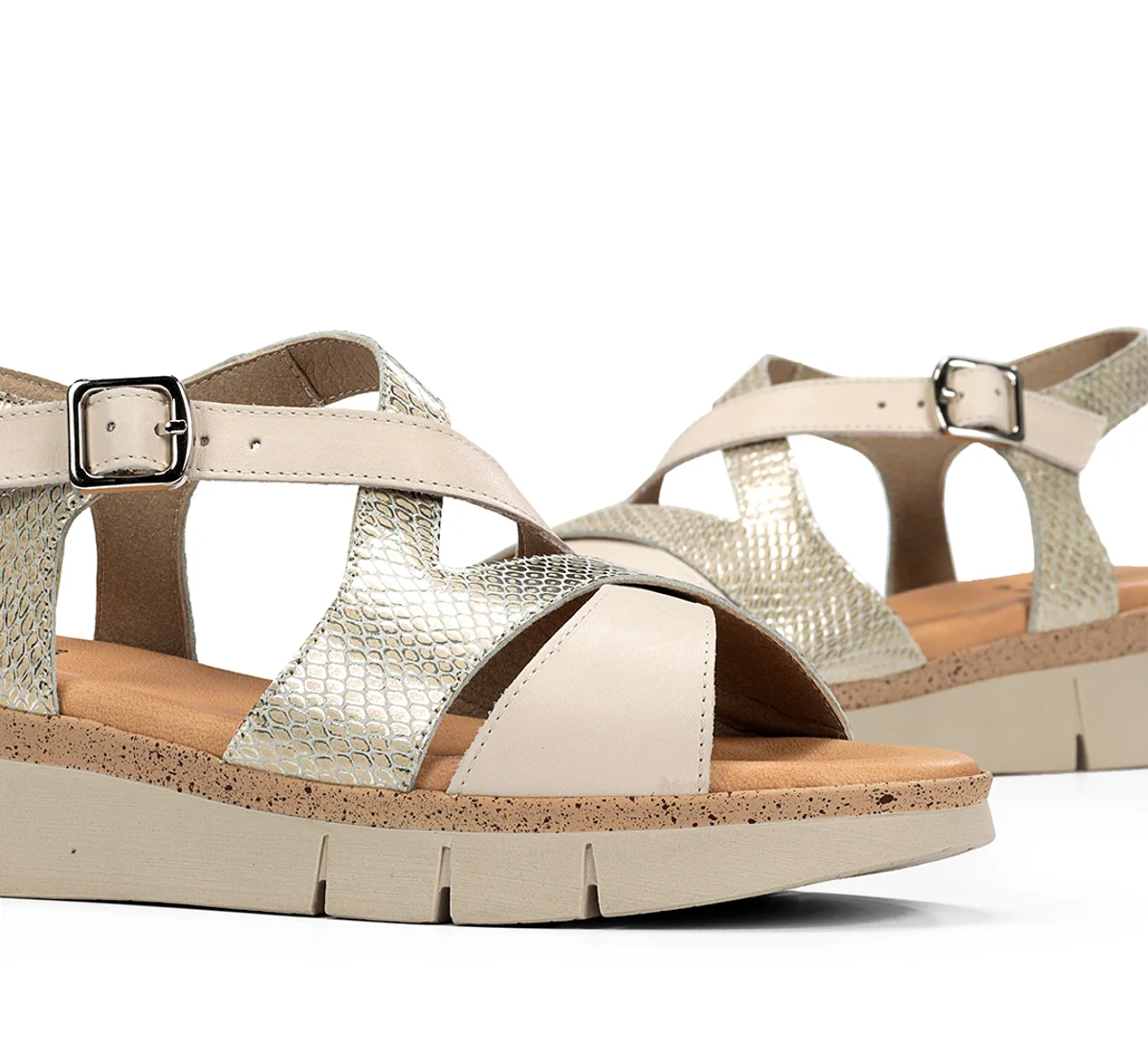 KLAU D9485 Sandale Blanc - Image 7