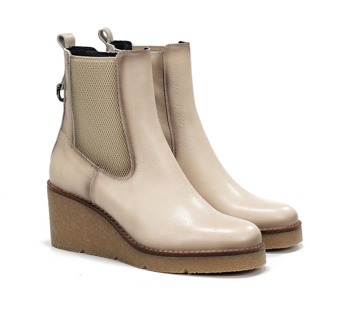 LALIE D9191 Bottine Taupe - Image 2