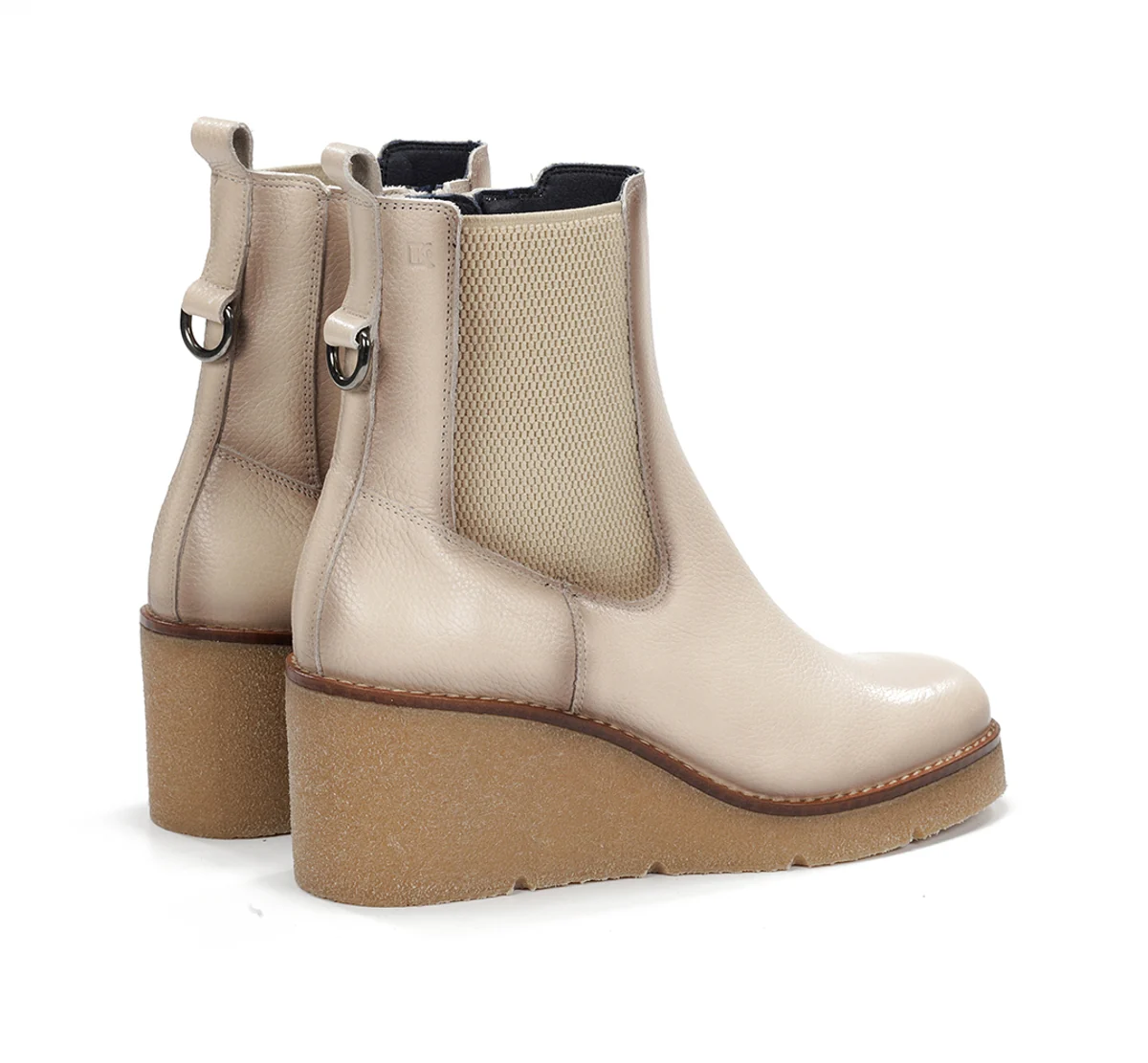 LALIE D9191 Bottine Taupe - Image 4