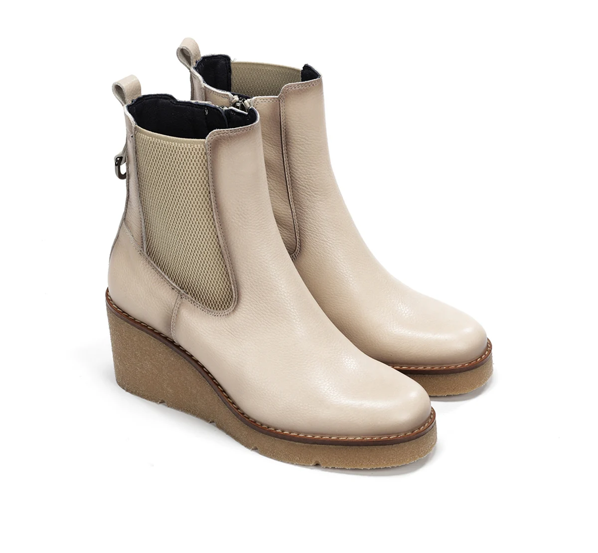 LALIE D9191 Bottine Taupe - Image 5