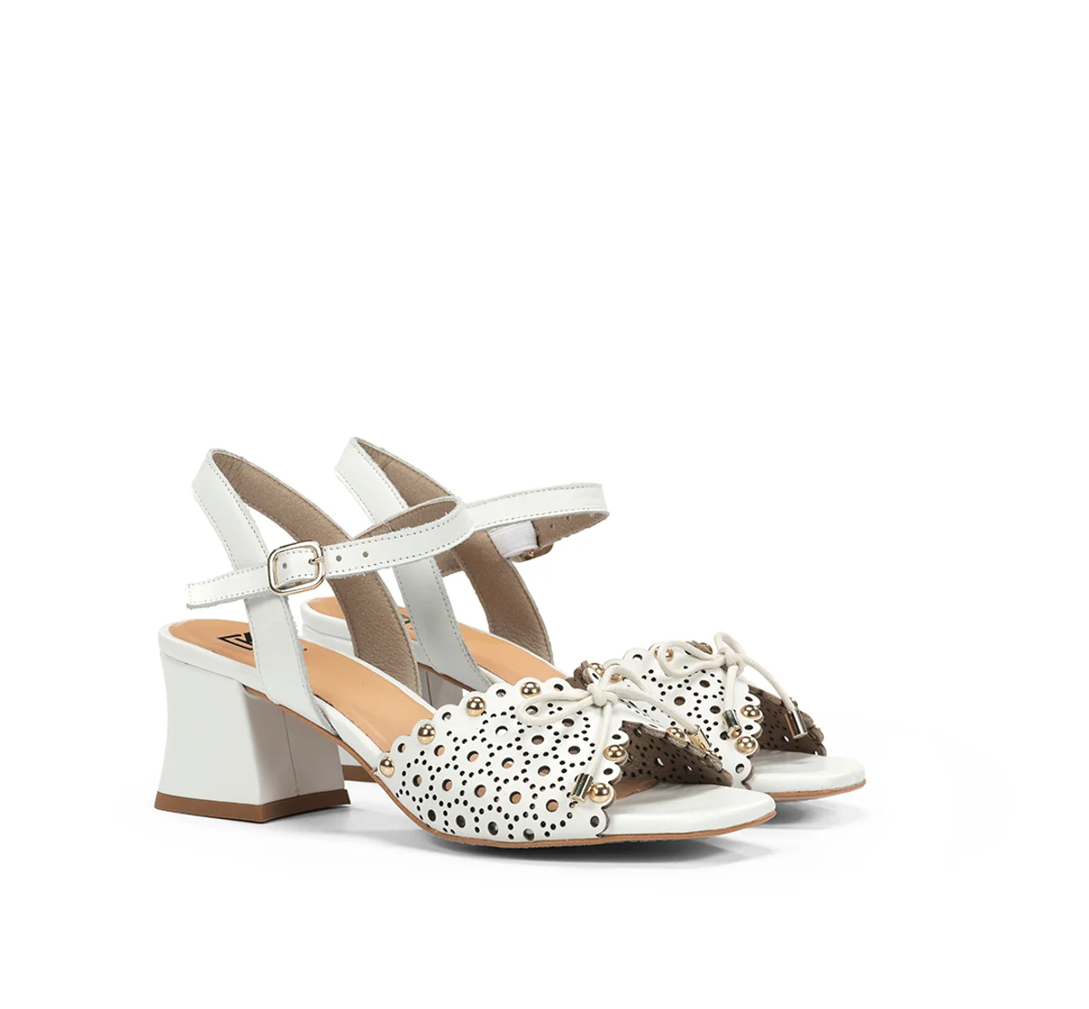 LARUS D9457 Sandale Blanc - Image 2