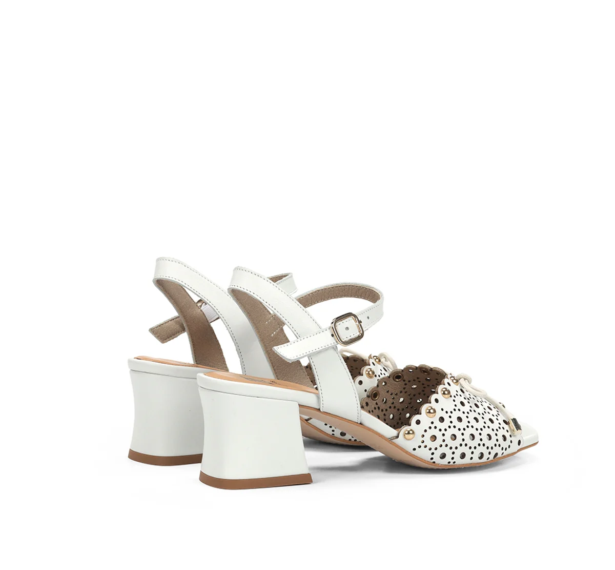 LARUS D9457 Sandale Blanc - Image 3