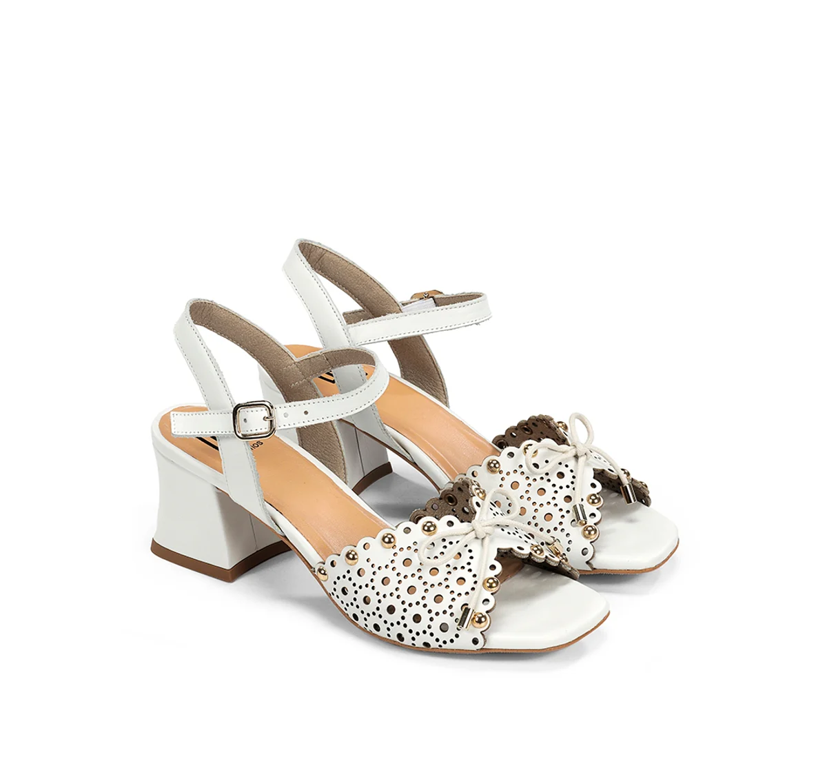 LARUS D9457 Sandale Blanc - Image 4