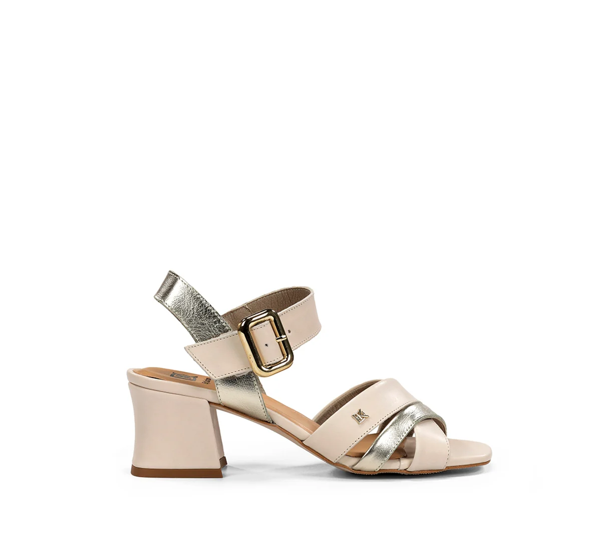 LARUS D9461 Sandale Taupe