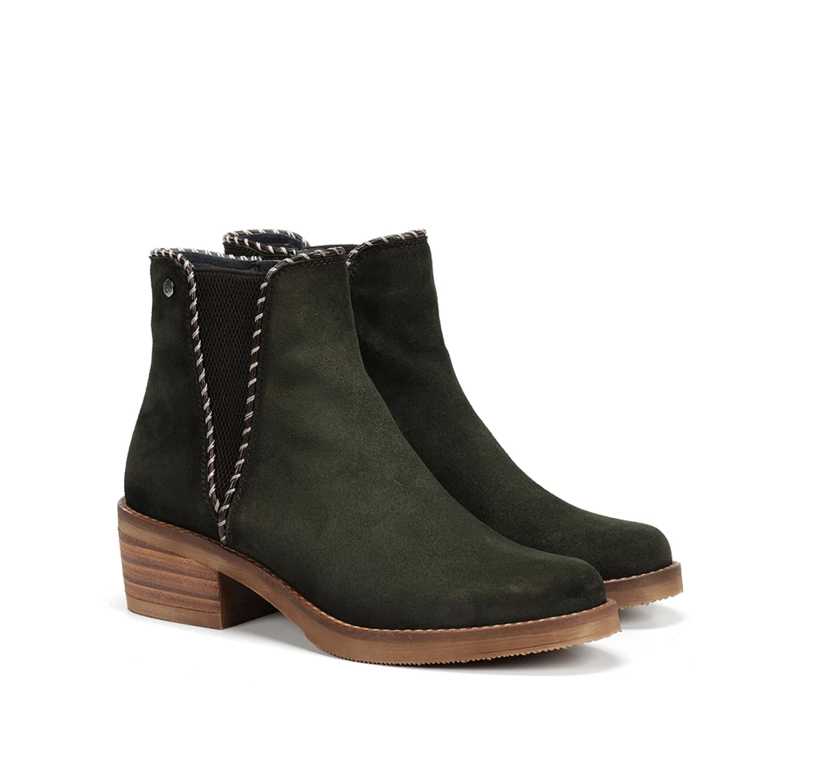 LAYLA D9545 Bottine Verte - Image 2