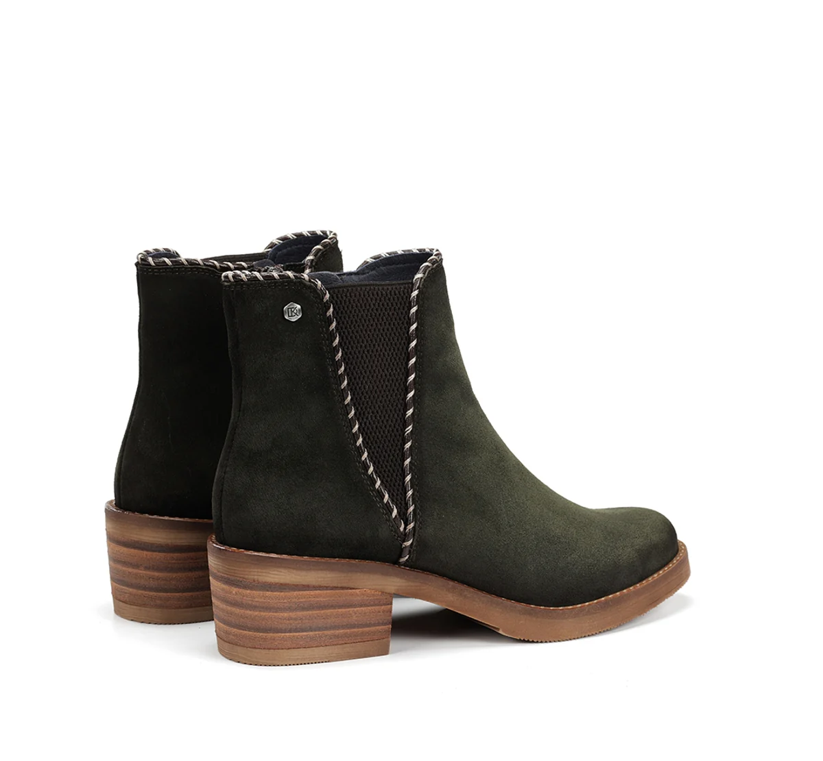 LAYLA D9545 Bottine Verte - Image 4