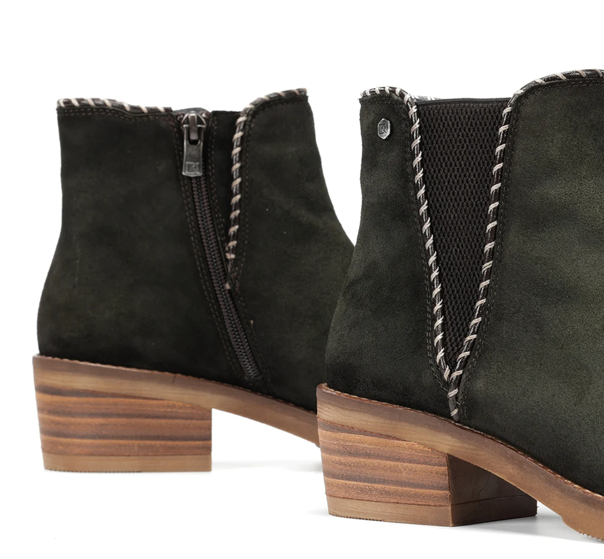 LAYLA D9545 Bottine Verte - Image 7