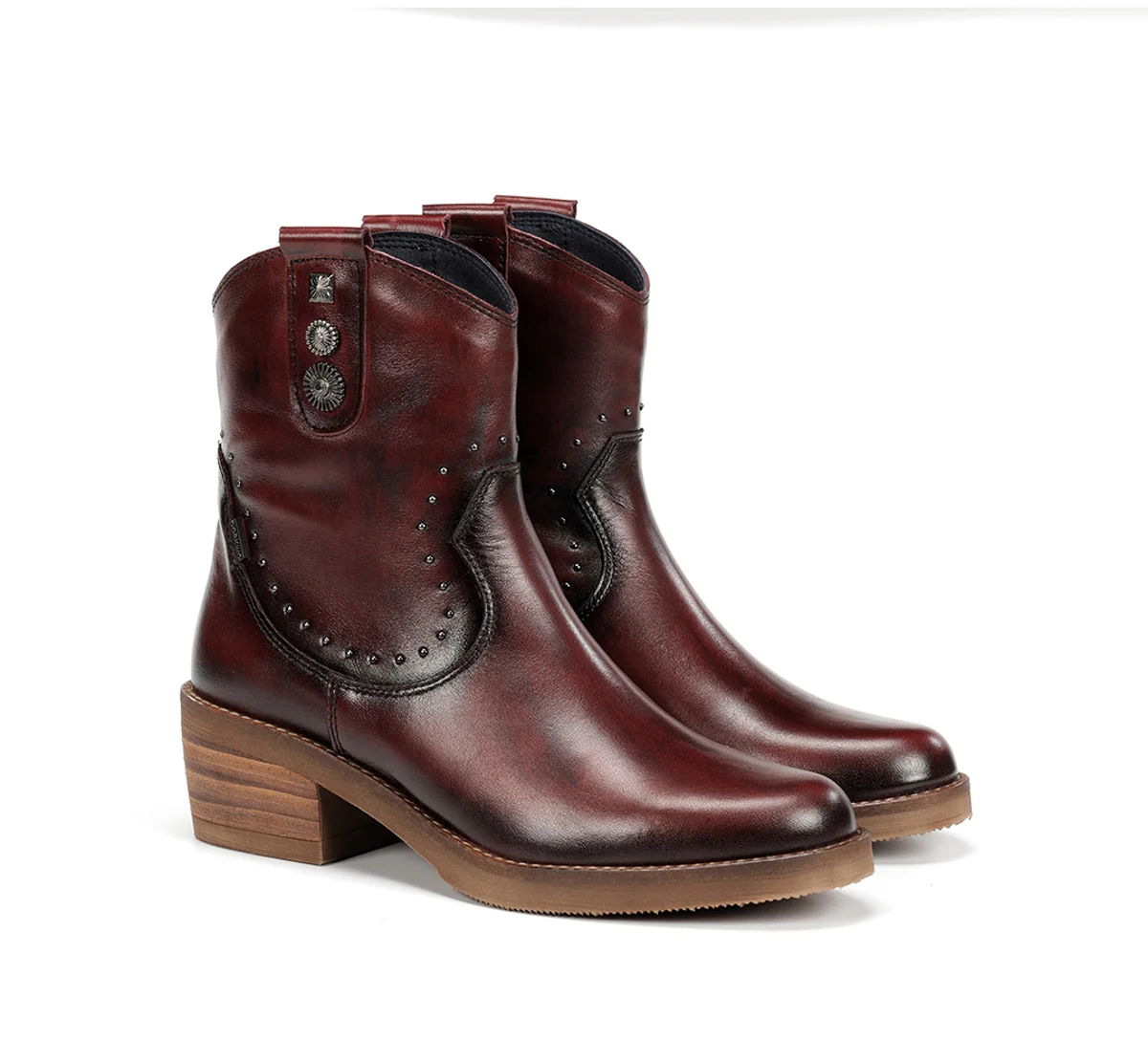 LAYLA D9549 Bottine Bordeaux - Image 2