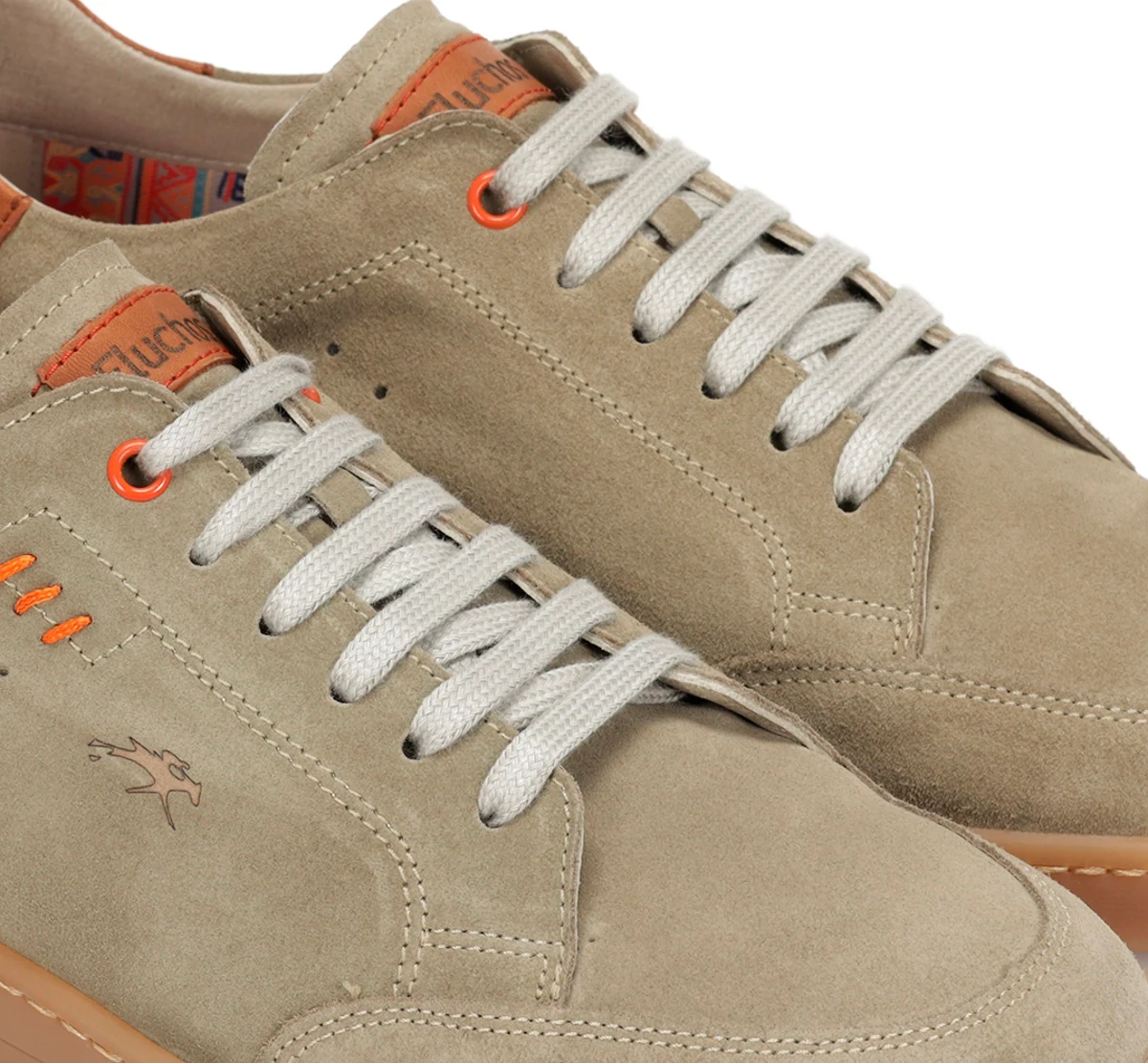 LEO F1722 Chaussure Beige - Image 7