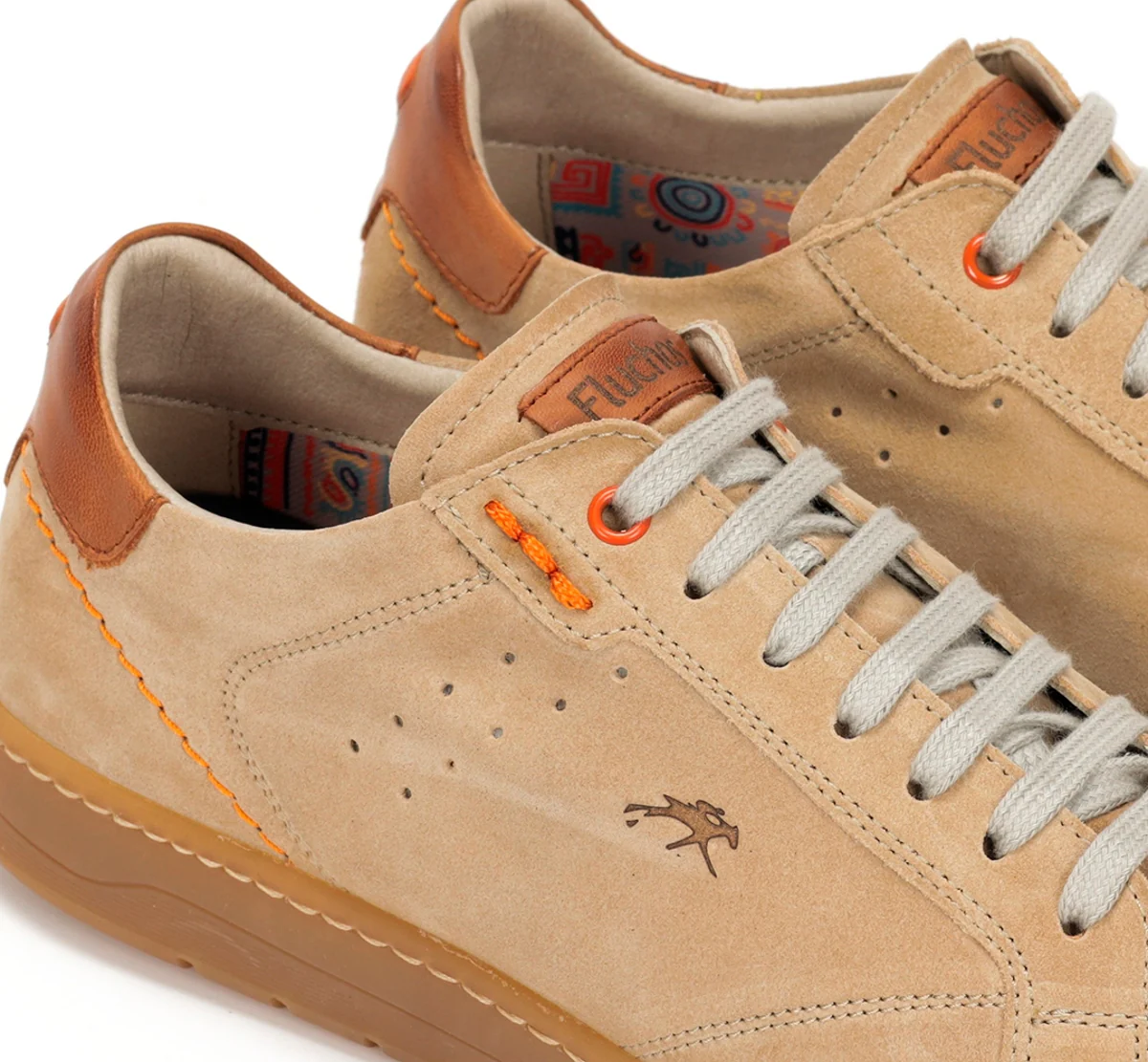 LEO F1727 Chaussure Taupe - Image 5
