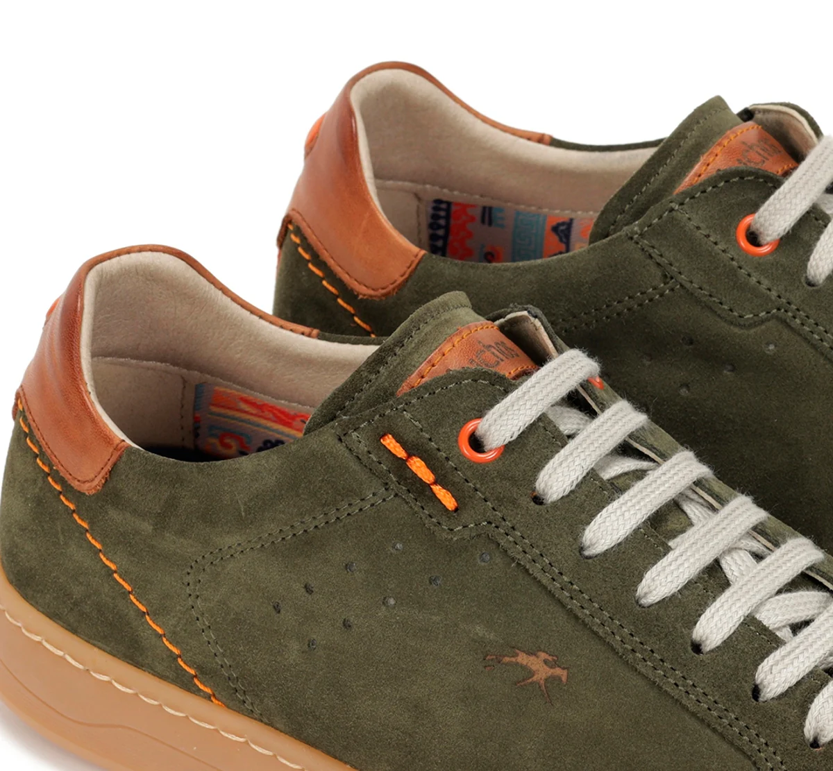 LEO F1727 Chaussure Verte - Image 8