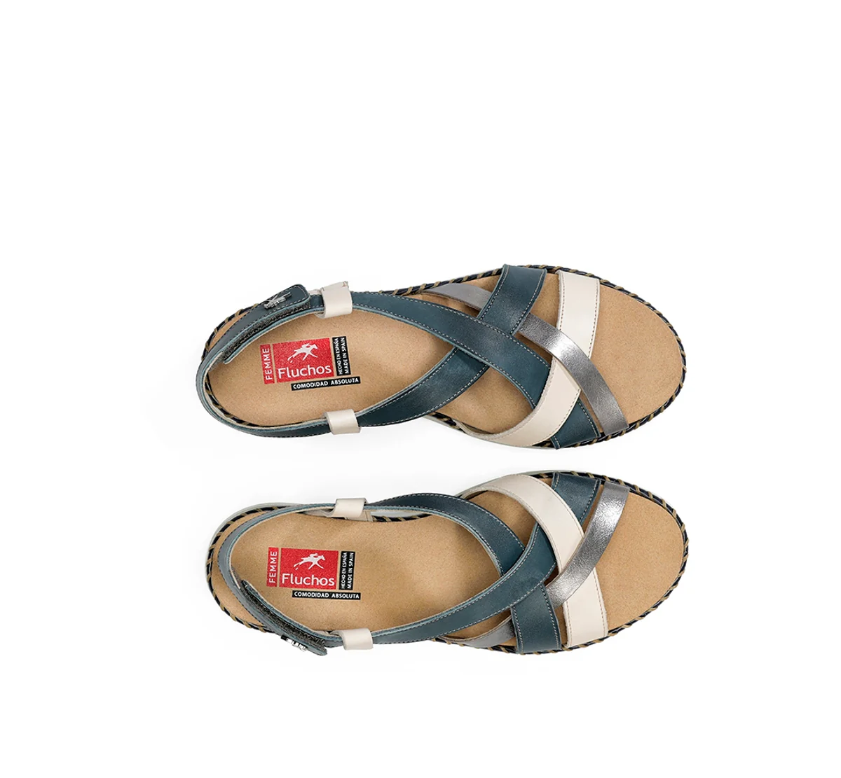LEZA F2135 Sandale Bleu - Image 5