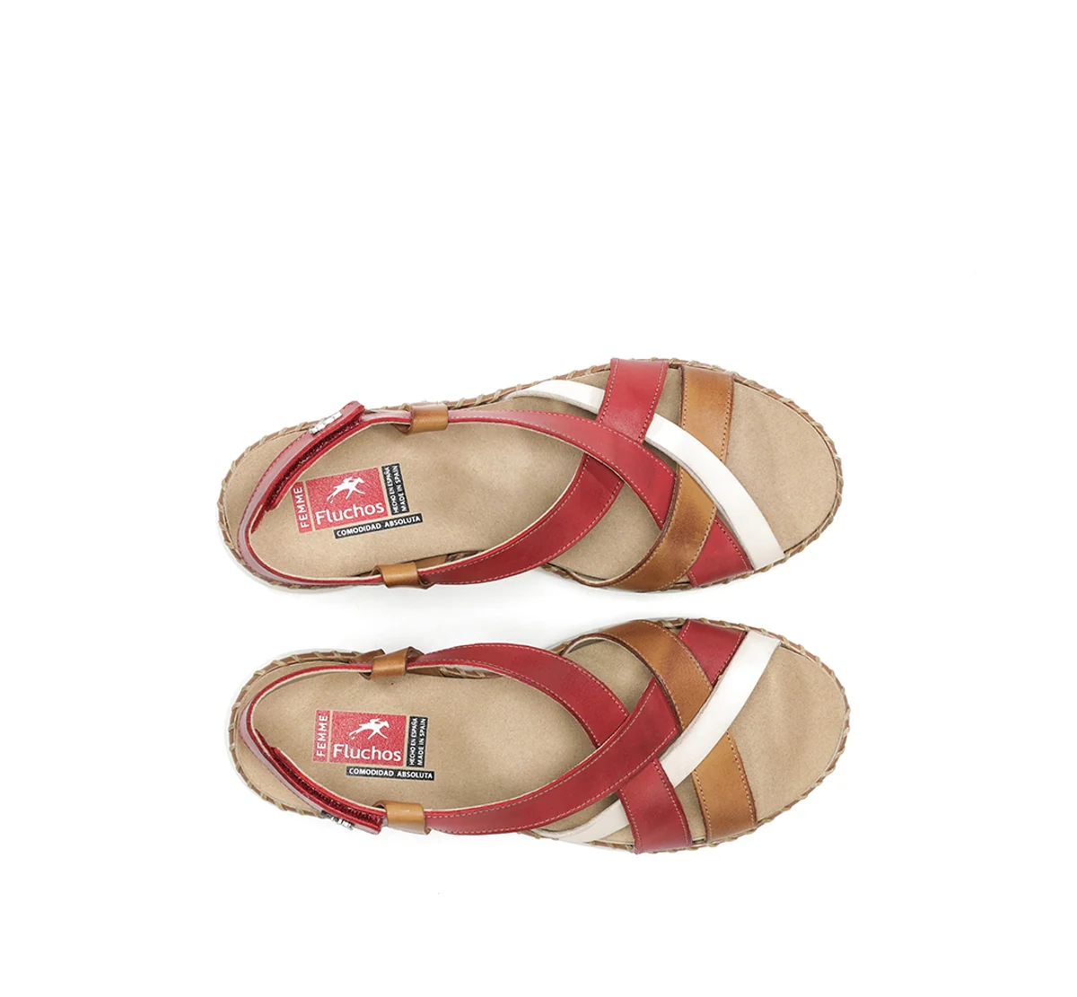 LEZA F2135 Sandale Rouge - Image 5