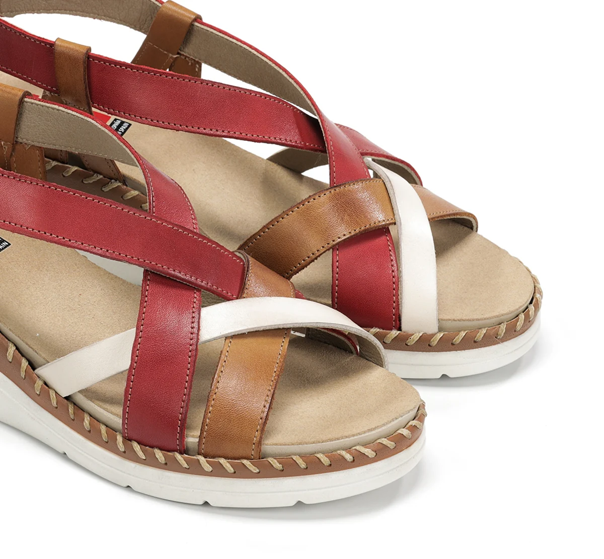 LEZA F2135 Sandale Rouge - Image 6