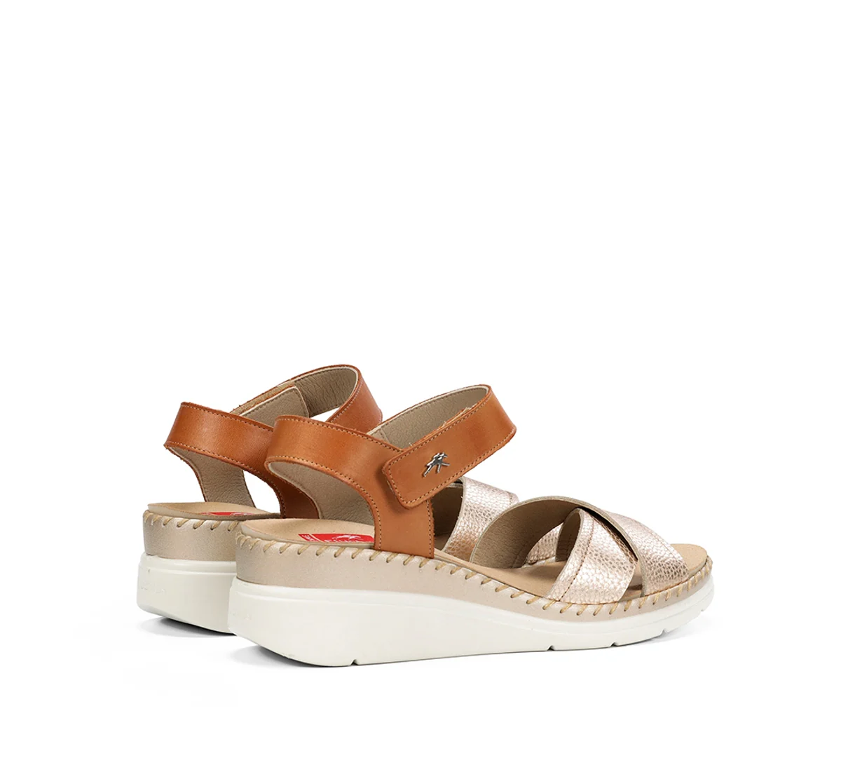 LEZA F2139 Sandale Dorée - Image 3