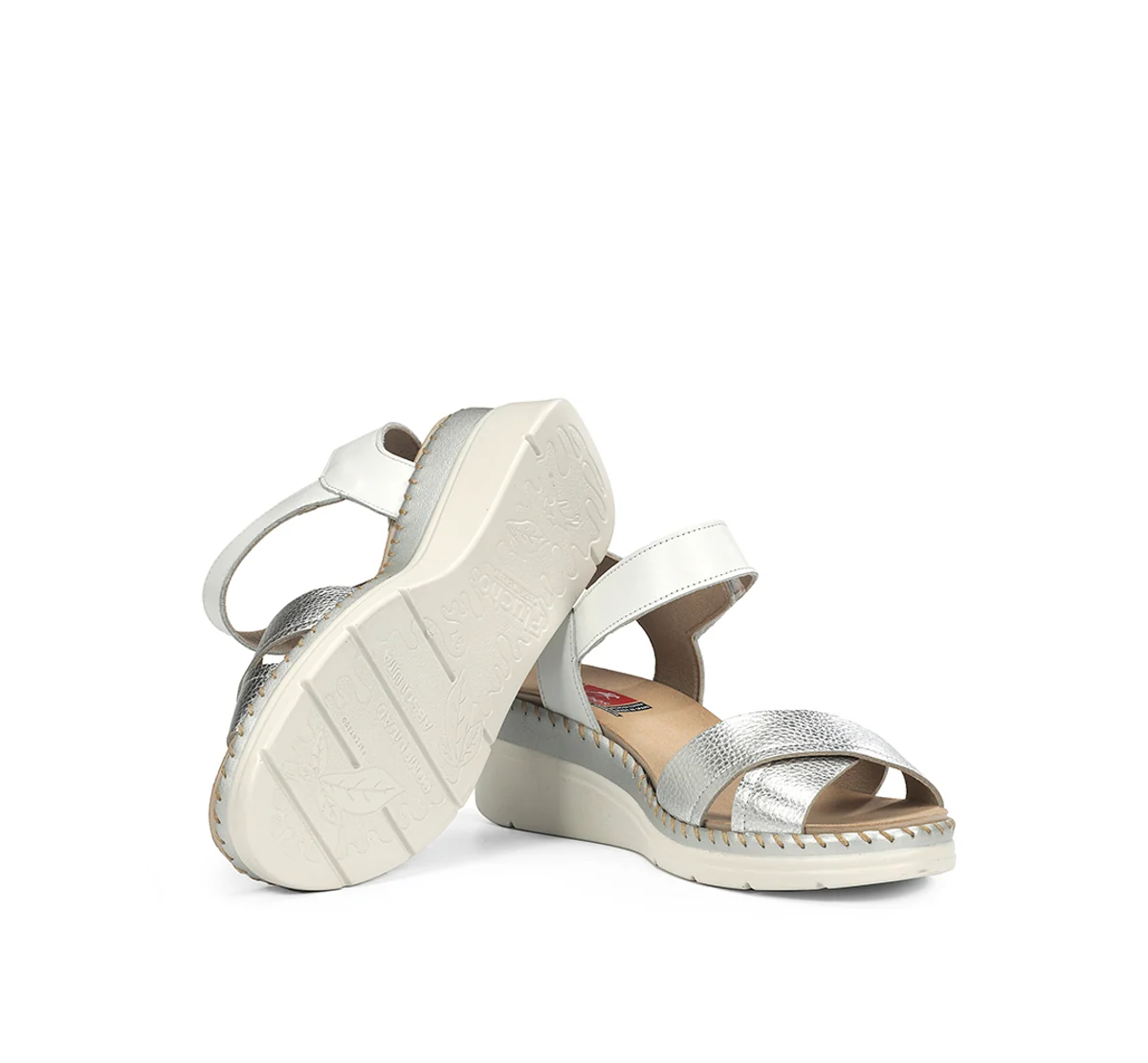 LEZA F2139 Sandale Argent - Image 4