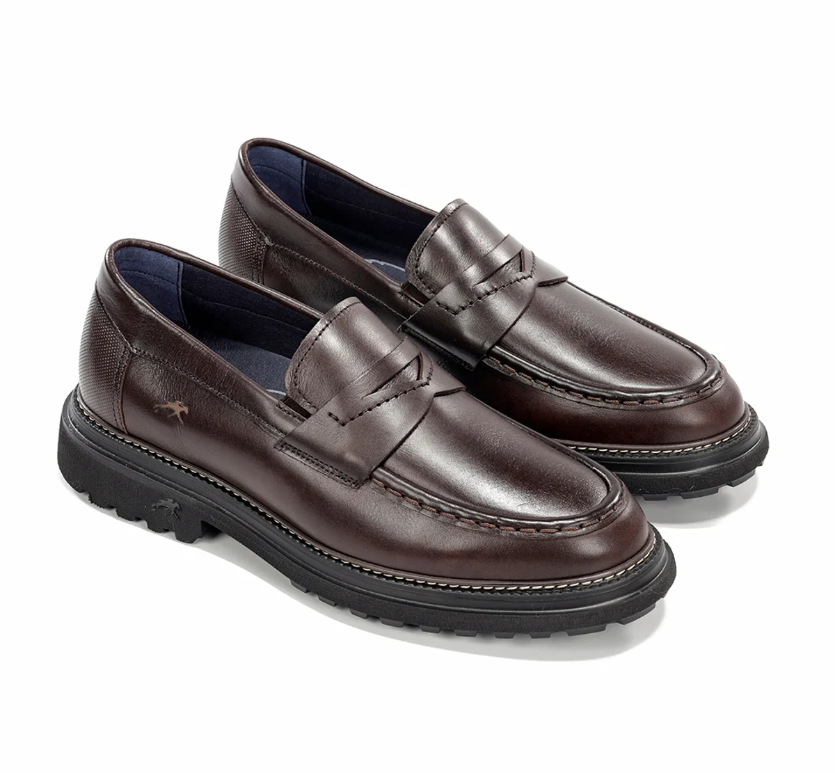 LINCON F2058 Mocassin Brun - Image 4