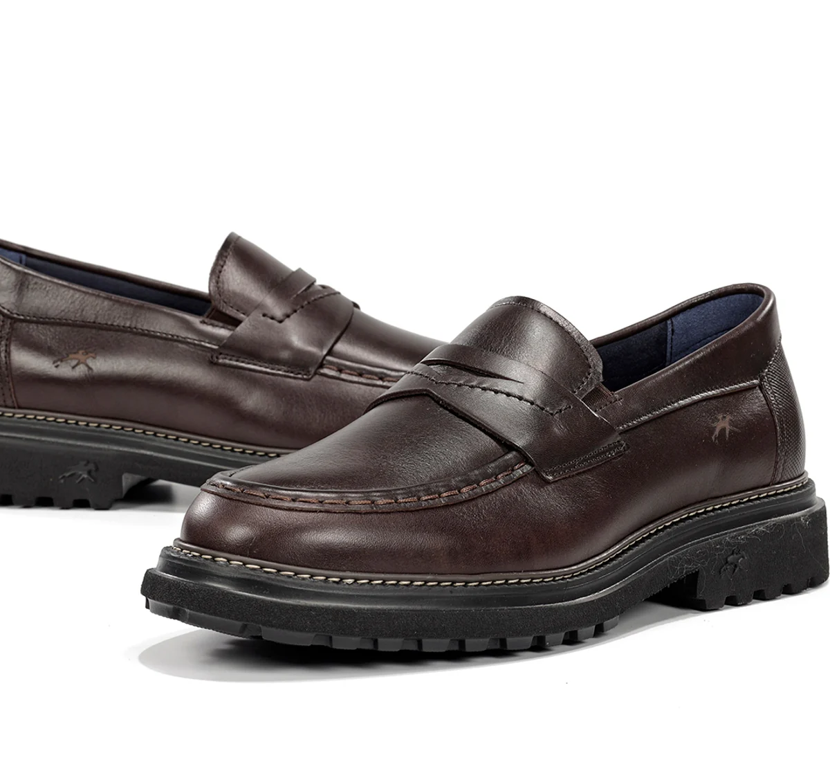 LINCON F2058 Mocassin Brun - Image 7