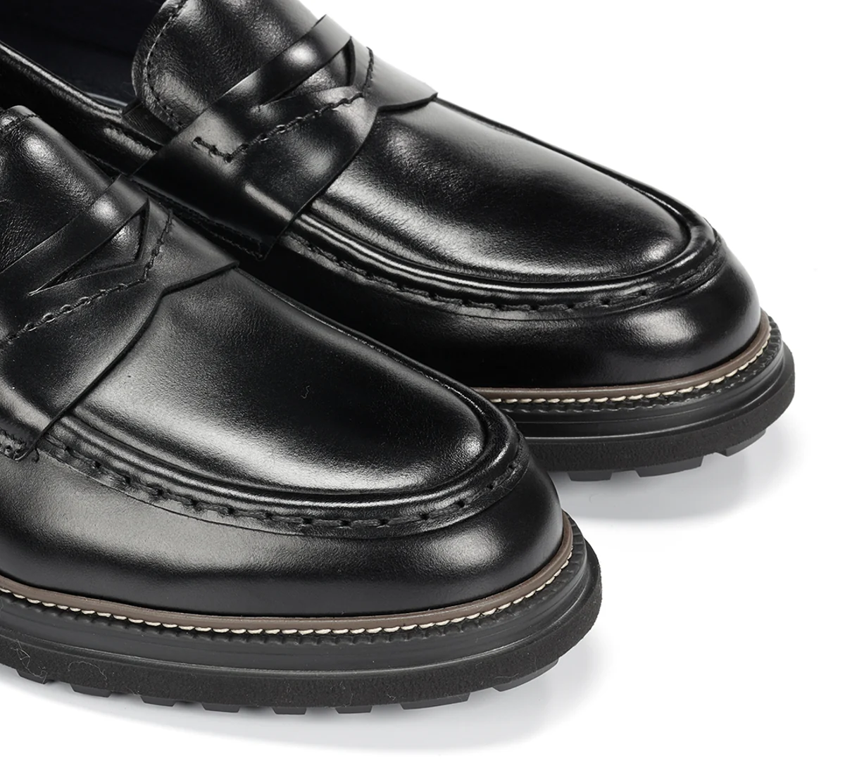 LINCON F2058 Mocassin Noire - Image 6