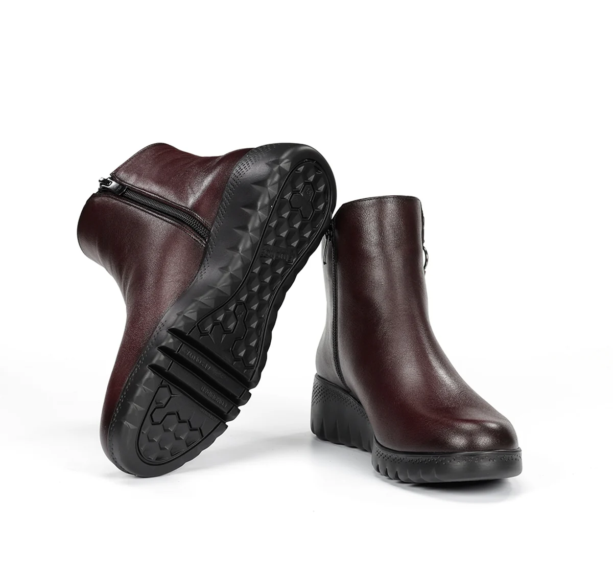 LIVE F2100 Bottine Bordeaux - Image 4