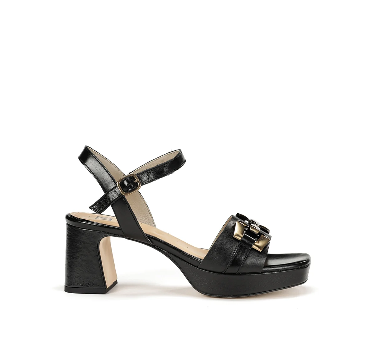 LYRA D9253 Sandale Noire