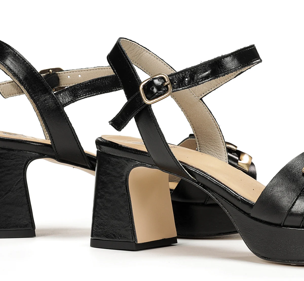 LYRA D9253 Sandale Noire - Image 7