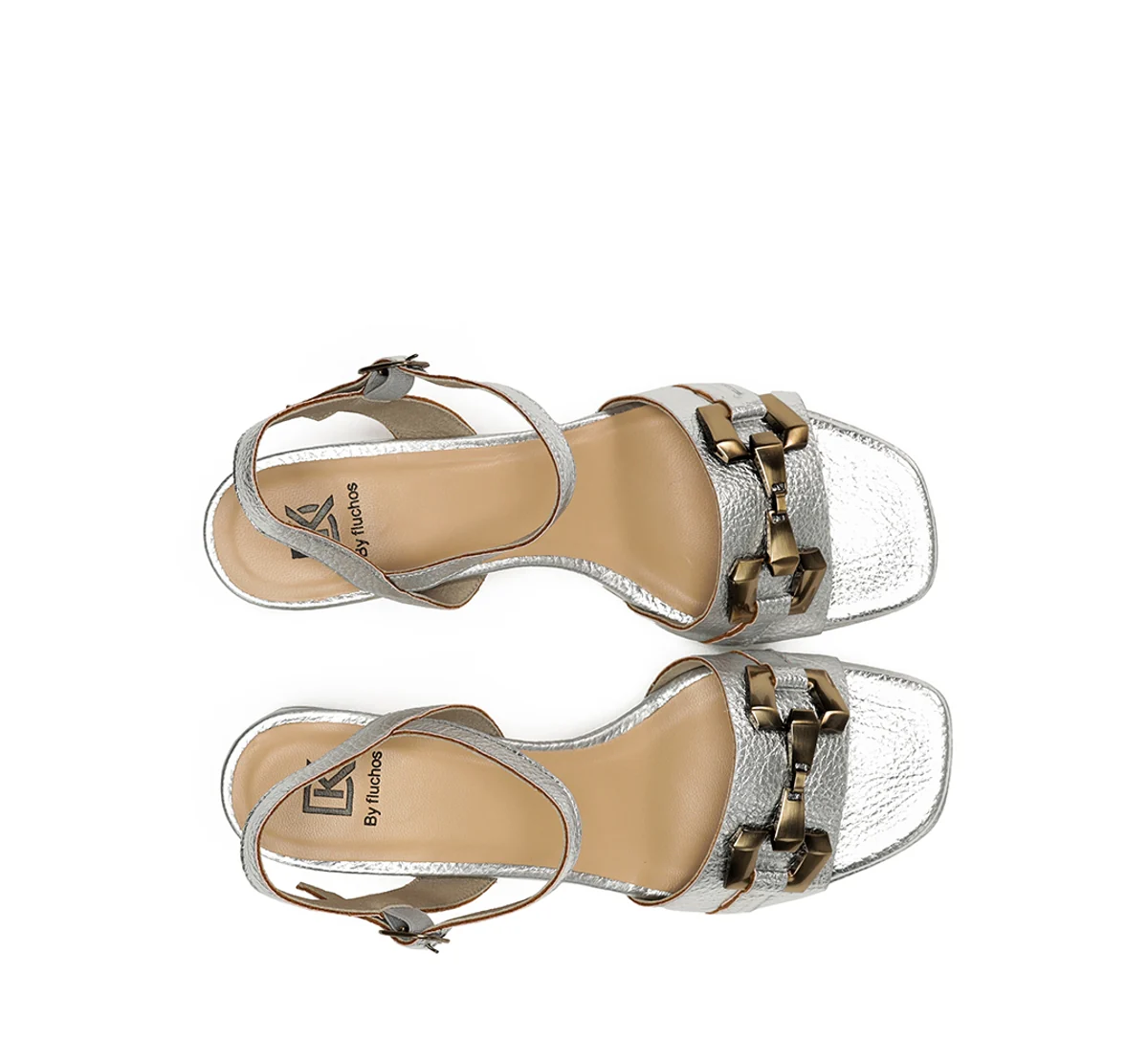 LYRA D9253 Sandale Argent - Image 5