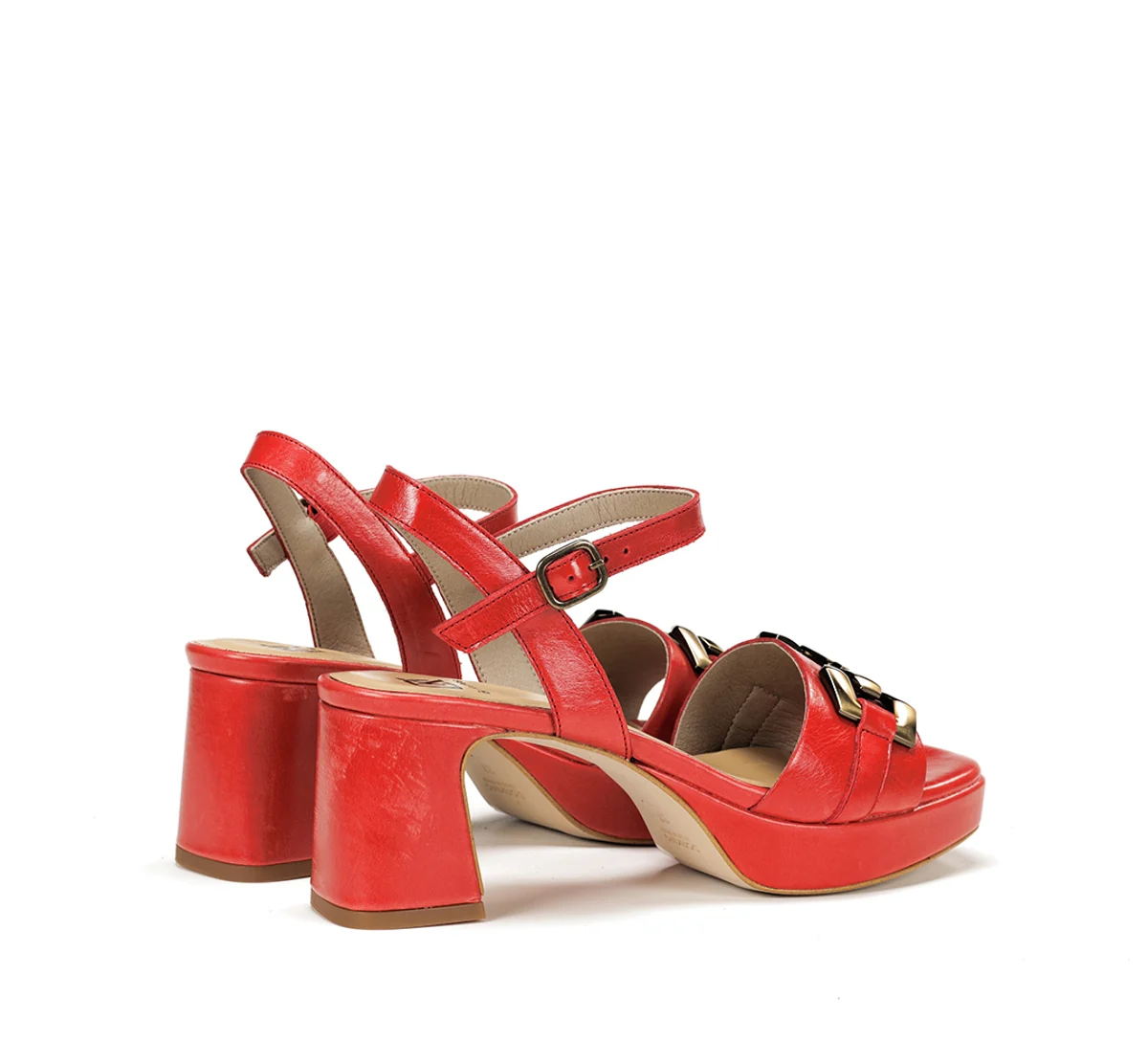 LYRA D9253 Sandale Rouge - Image 3