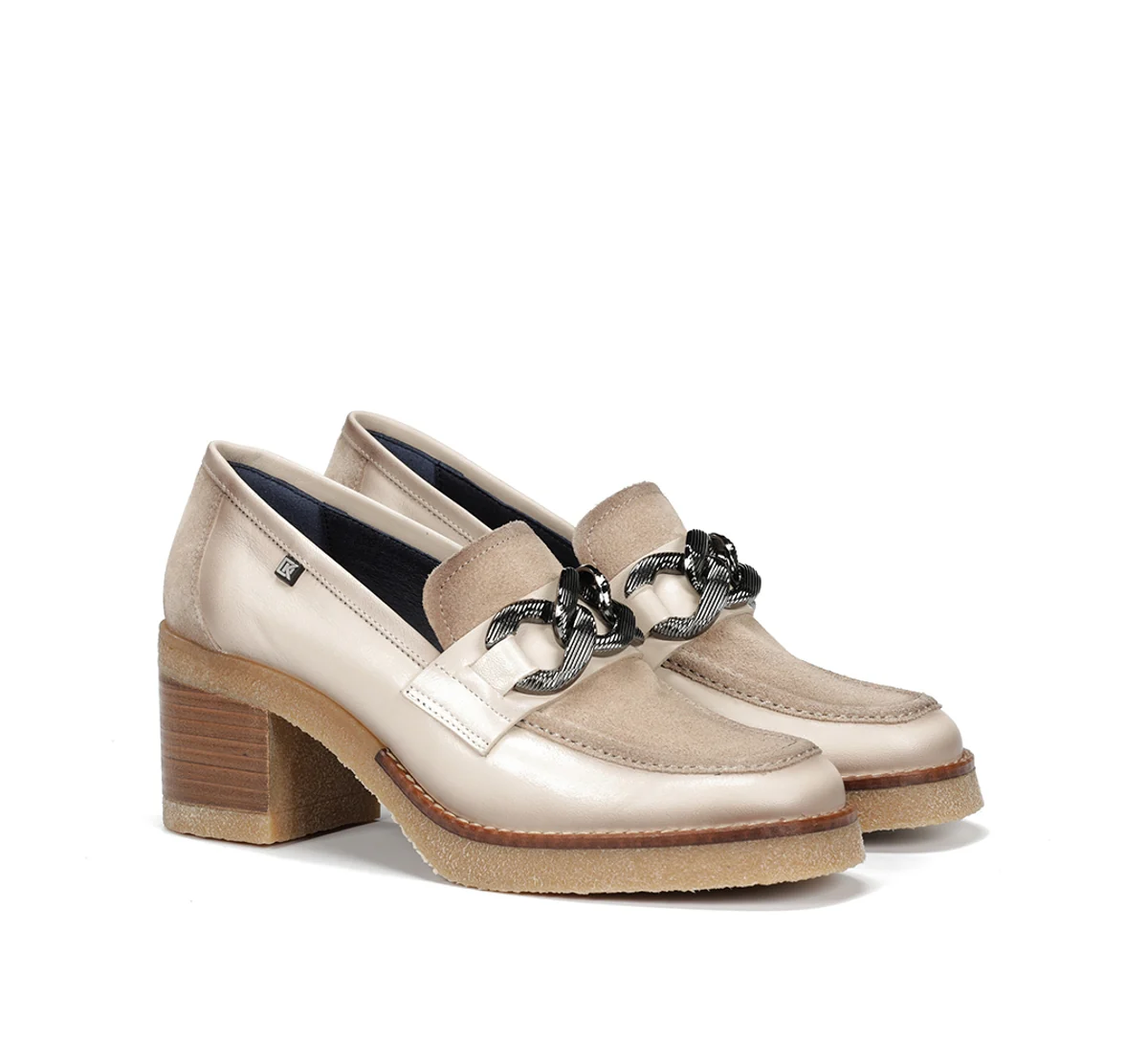 OPRAH D9193 Mocassin Taupe - Image 2