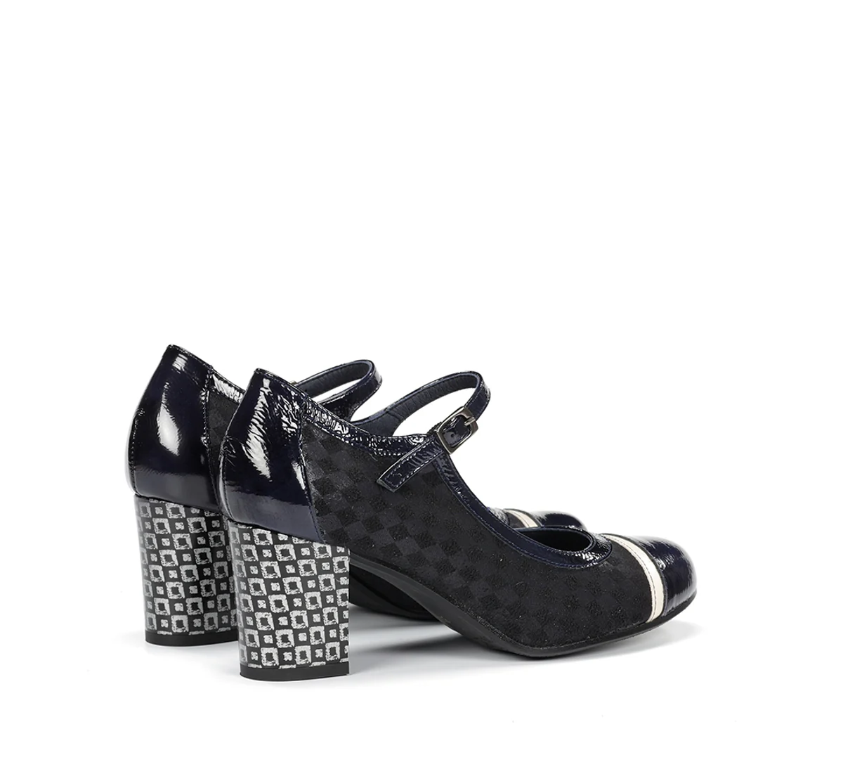 RODIN D8669 Chaussure Bleue - Image 2