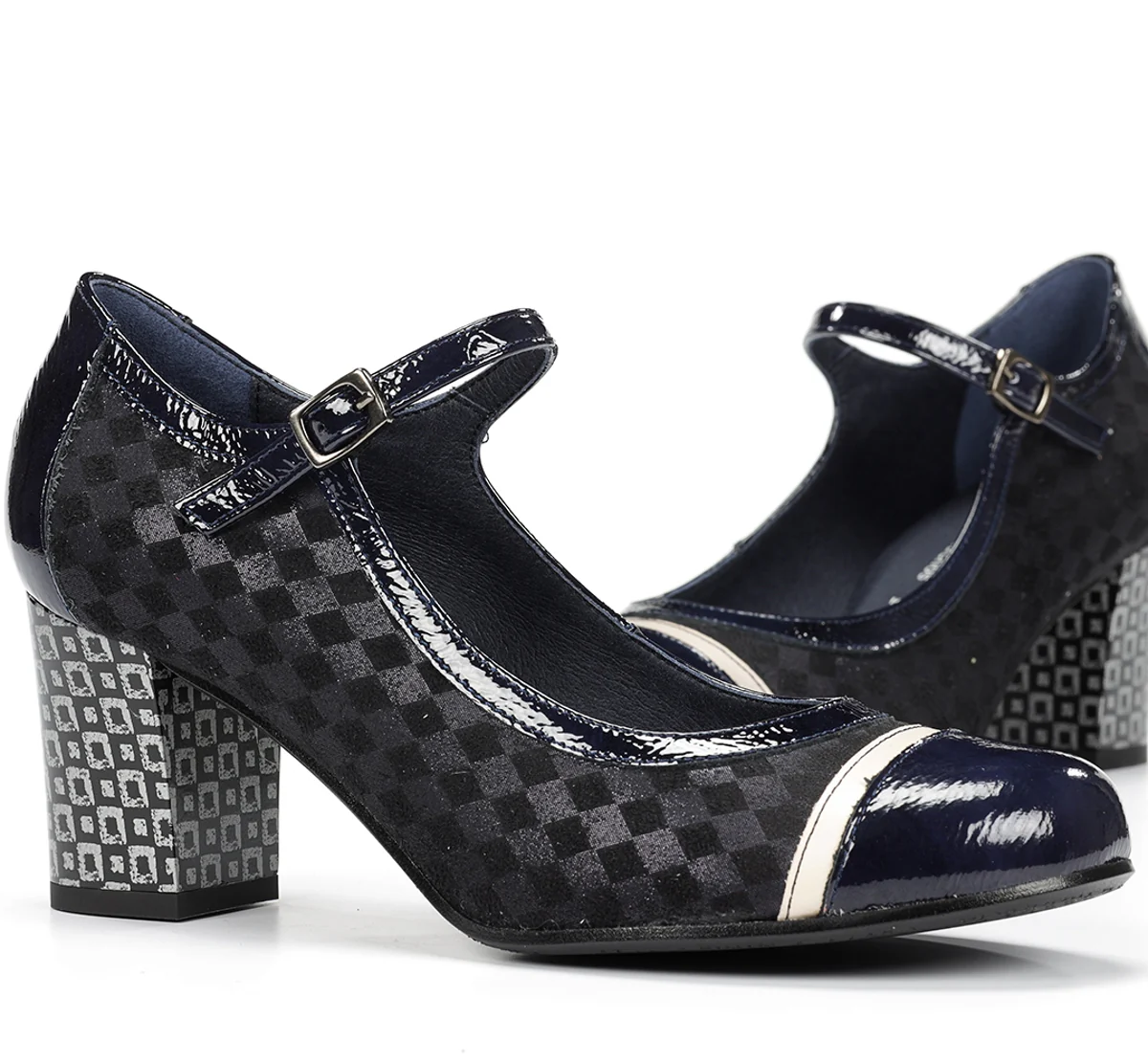 RODIN D8669 Chaussure Bleue - Image 7