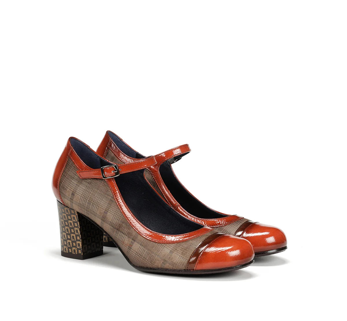 RODIN D8669 Chaussure Taupe - Image 2