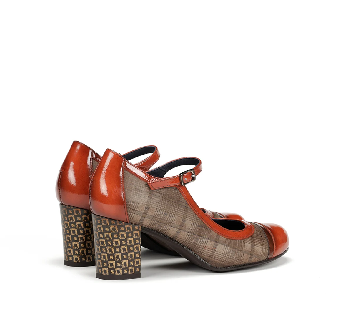 RODIN D8669 Chaussure Taupe - Image 3