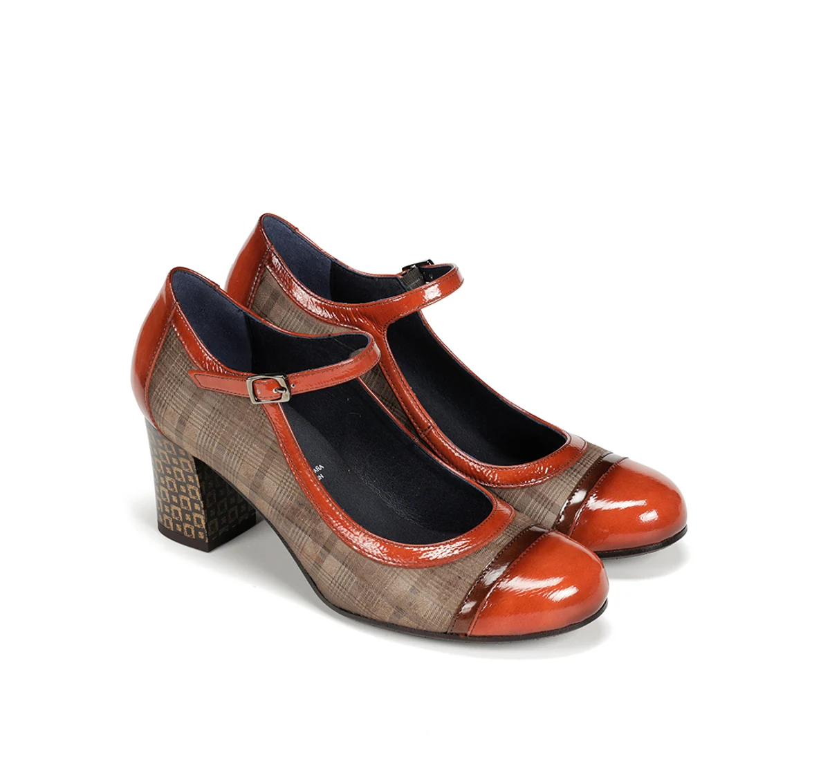 RODIN D8669 Chaussure Taupe - Image 4