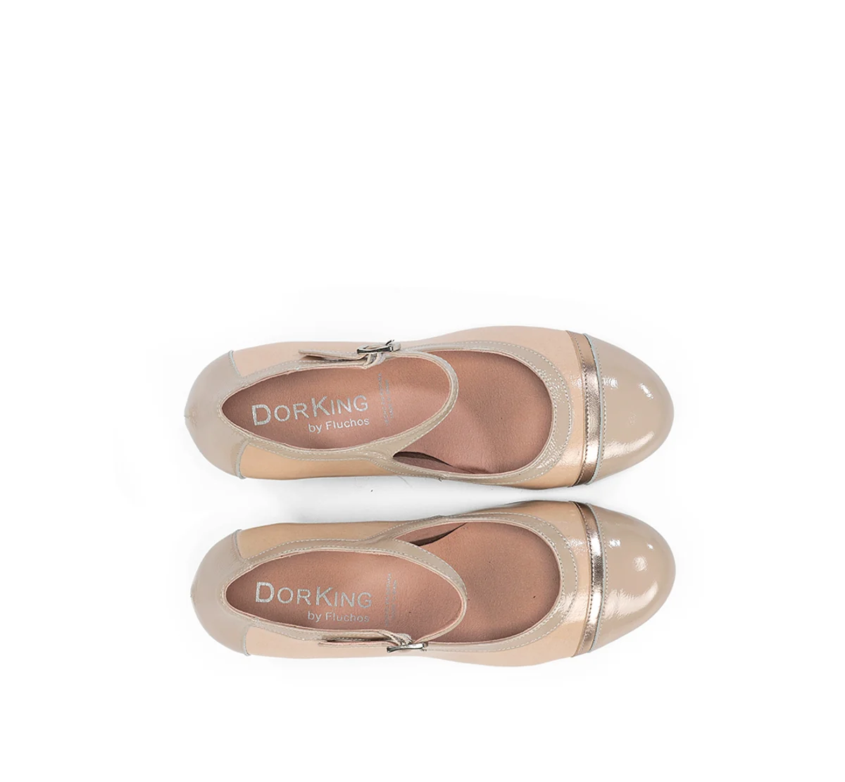 RODIN D9092 Chaussure Nude - Image 5