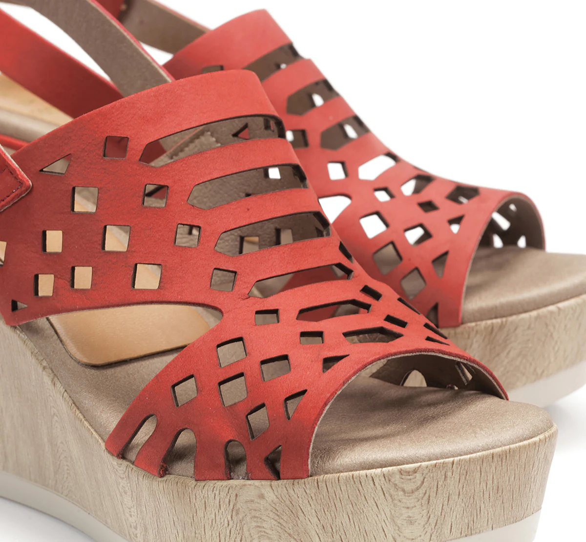SALMA D7756 Sandale Rouge - Image 6