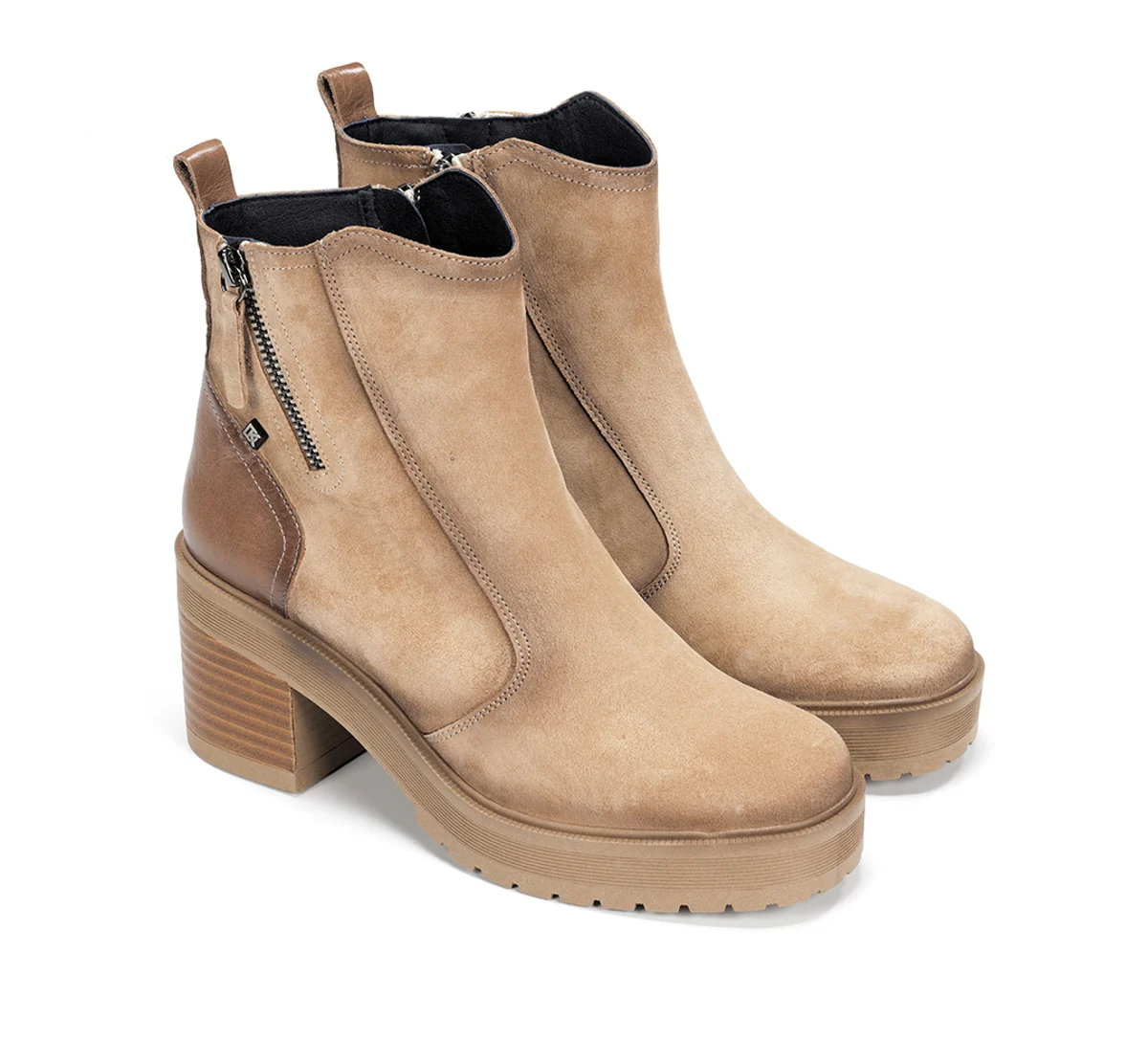 SARAH D9353 Bottine Taupe - Image 4