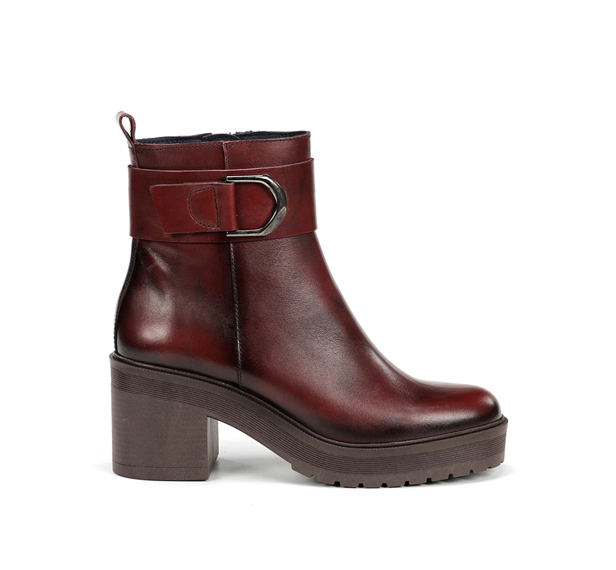 SARAH D9573 Bottine Bordeaux