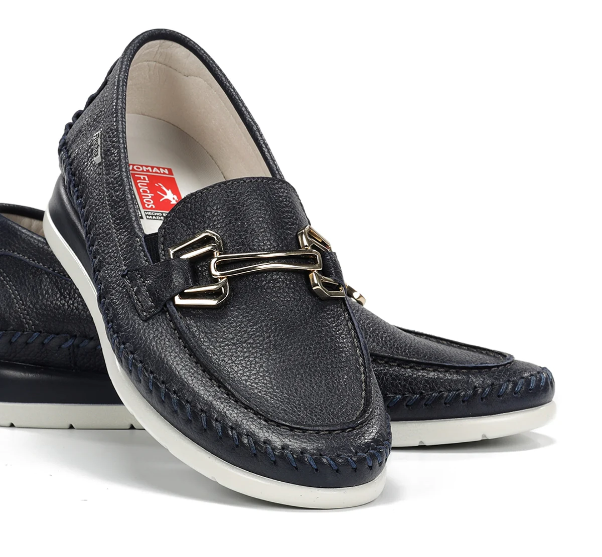 SELLA F2141 Mocassin Bleu - Image 7