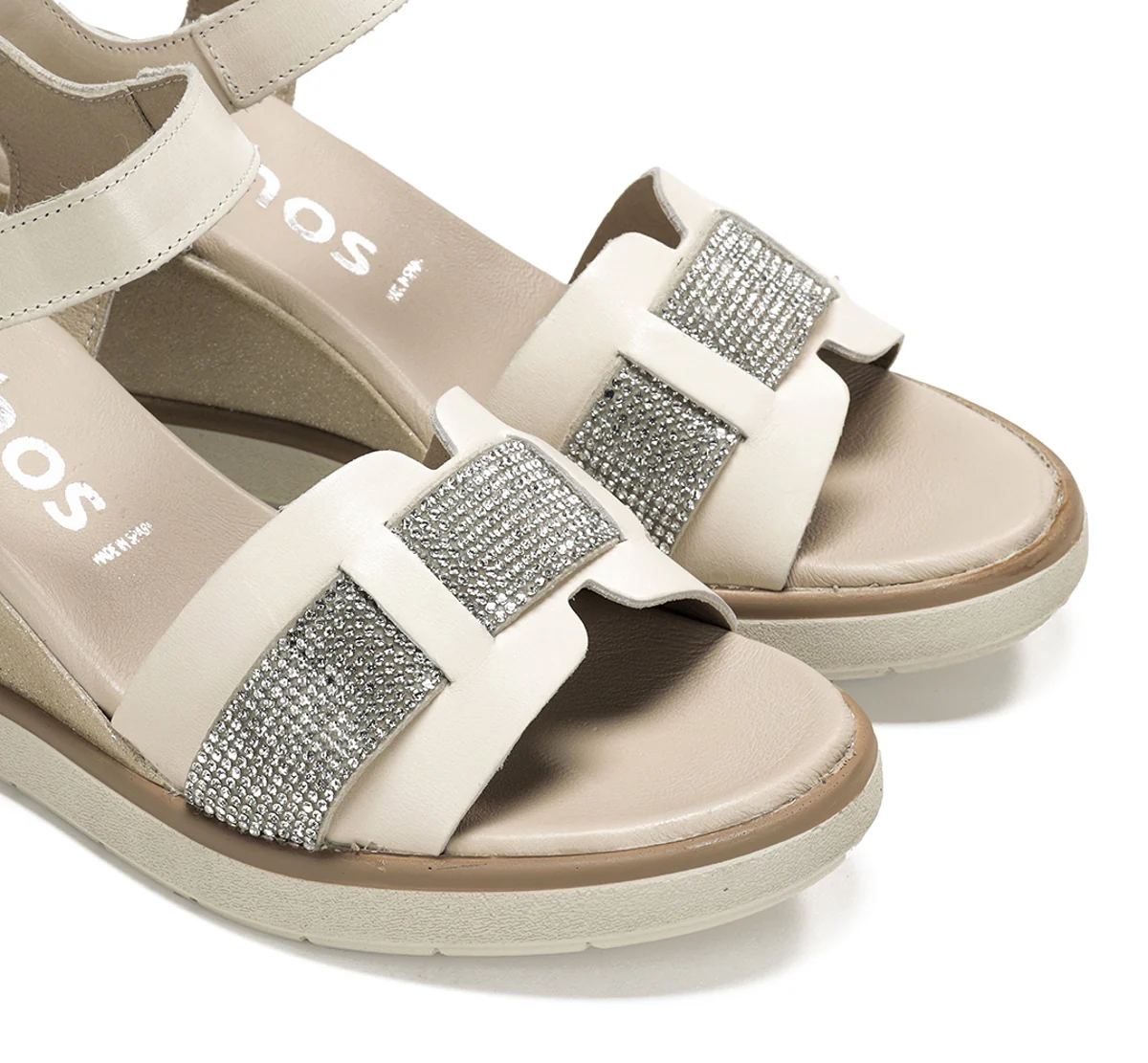 SMASH F1975 Sandale Taupe - Image 7