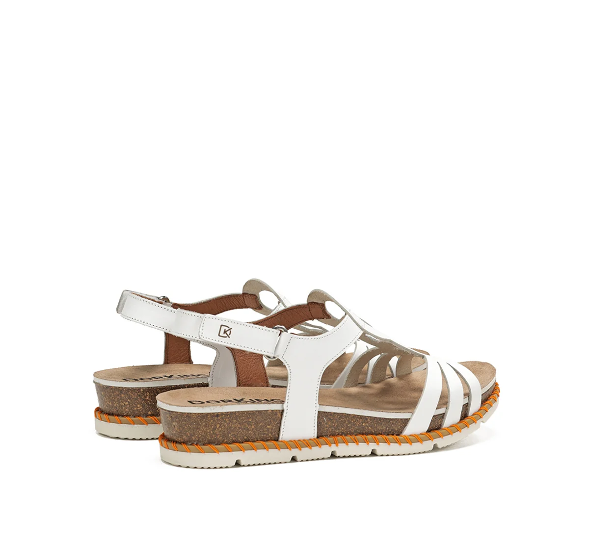 SPORT D9322 Sandale Blanche - Image 3