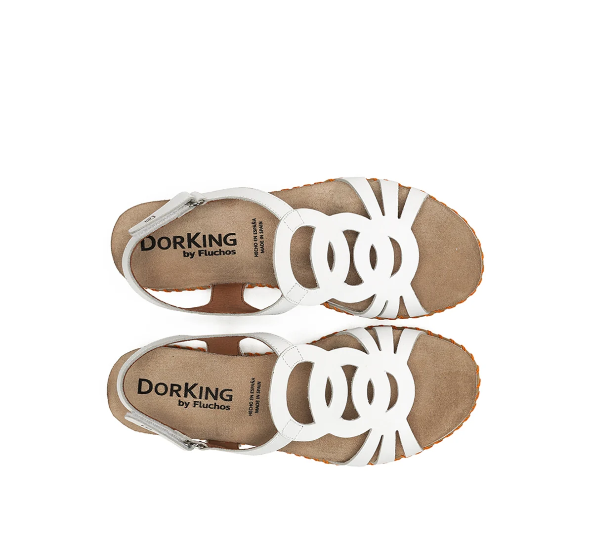 SPORT D9322 Sandale Blanche - Image 5