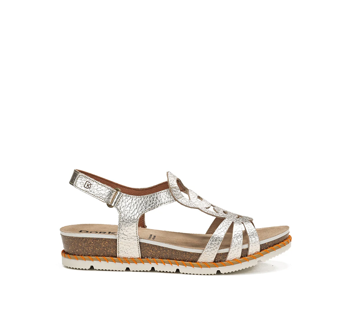 SPORT D9322 Sandale Dorée