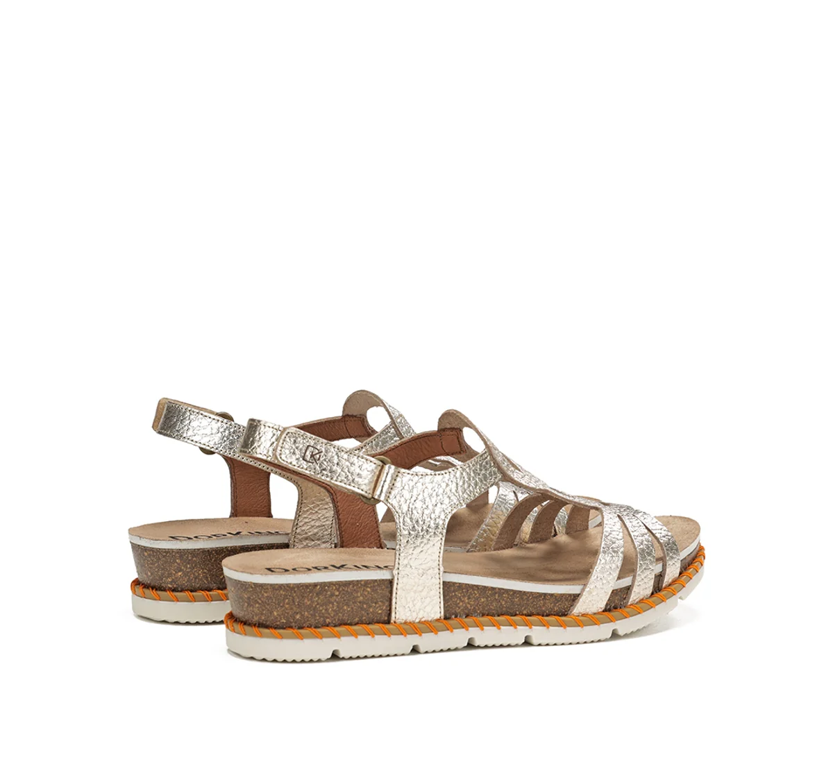 SPORT D9322 Sandale Dorée - Image 3