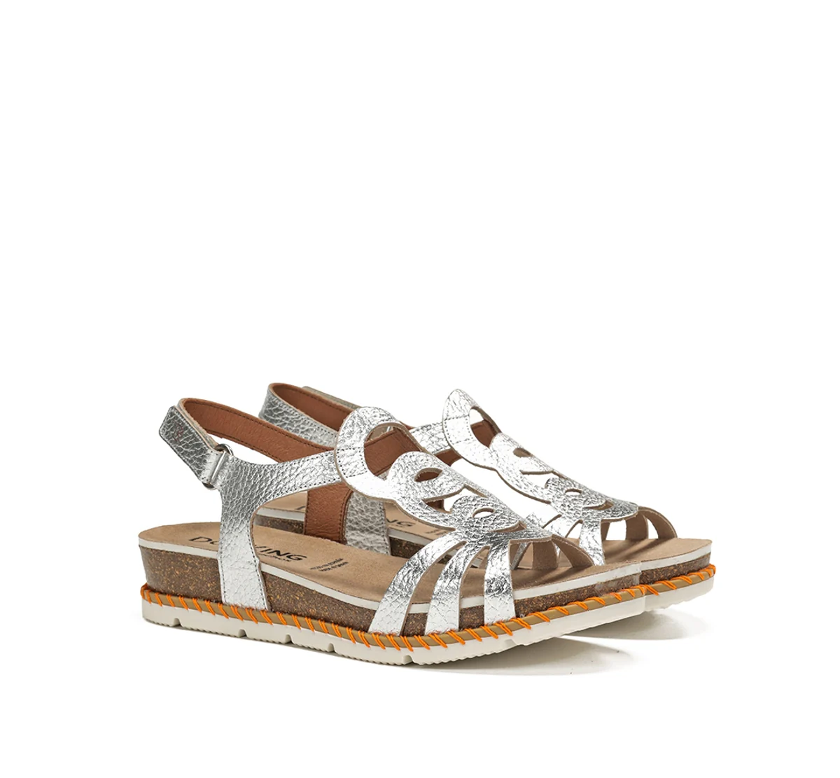 SPORT D9322 Sandale Argent - Image 2