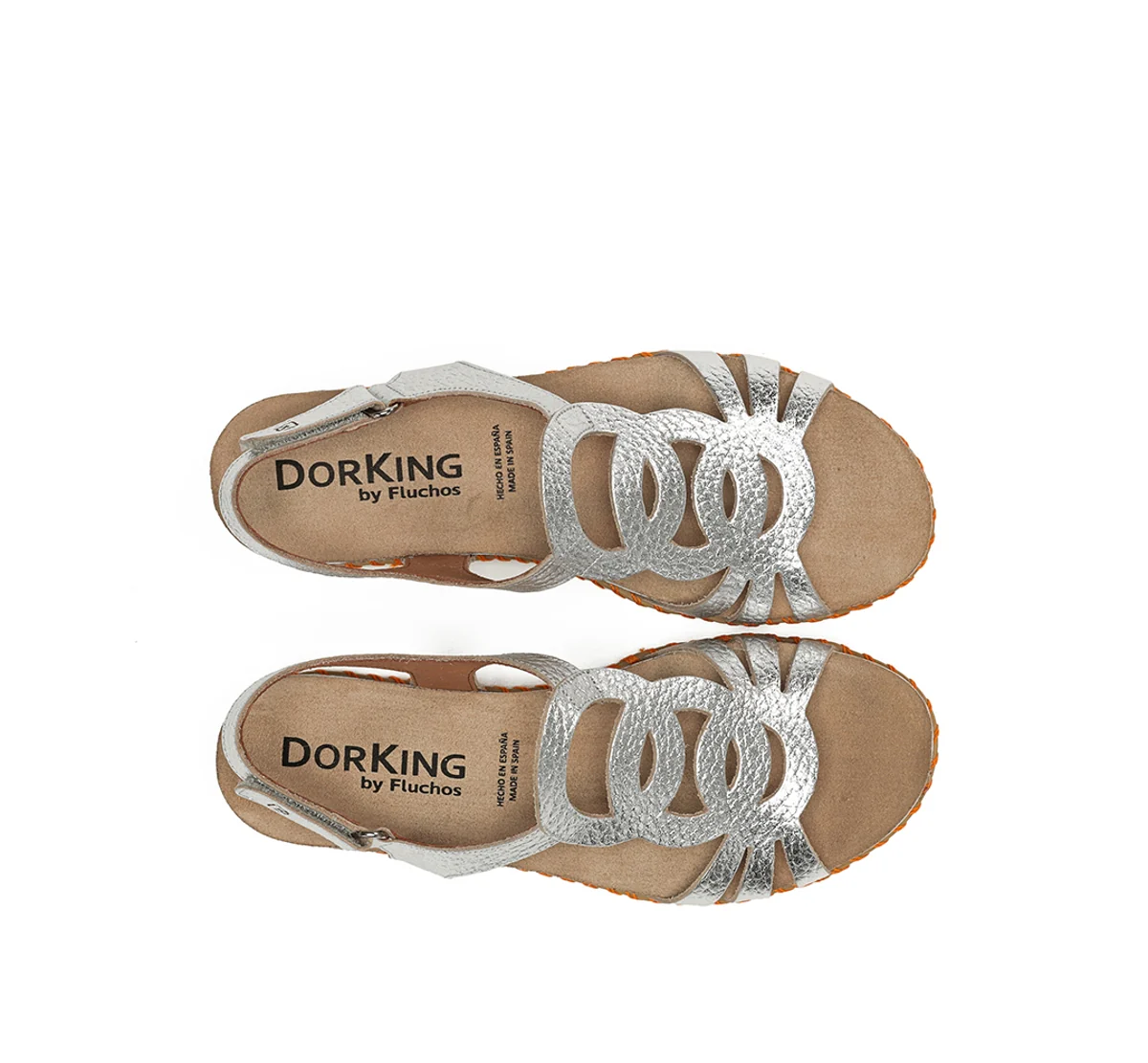SPORT D9322 Sandale Argent - Image 5