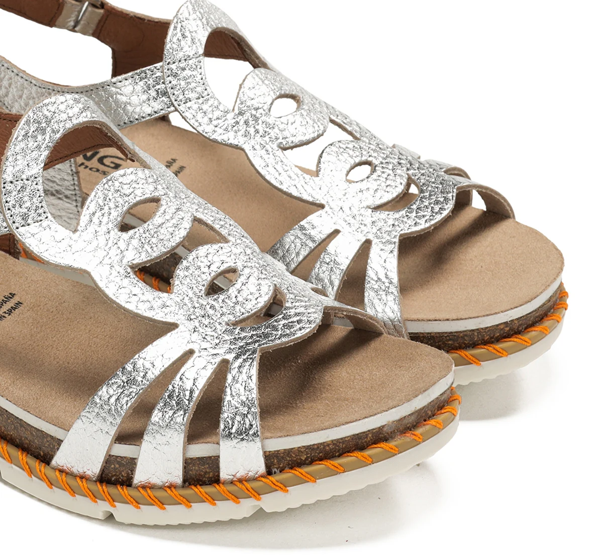 SPORT D9322 Sandale Argent - Image 6
