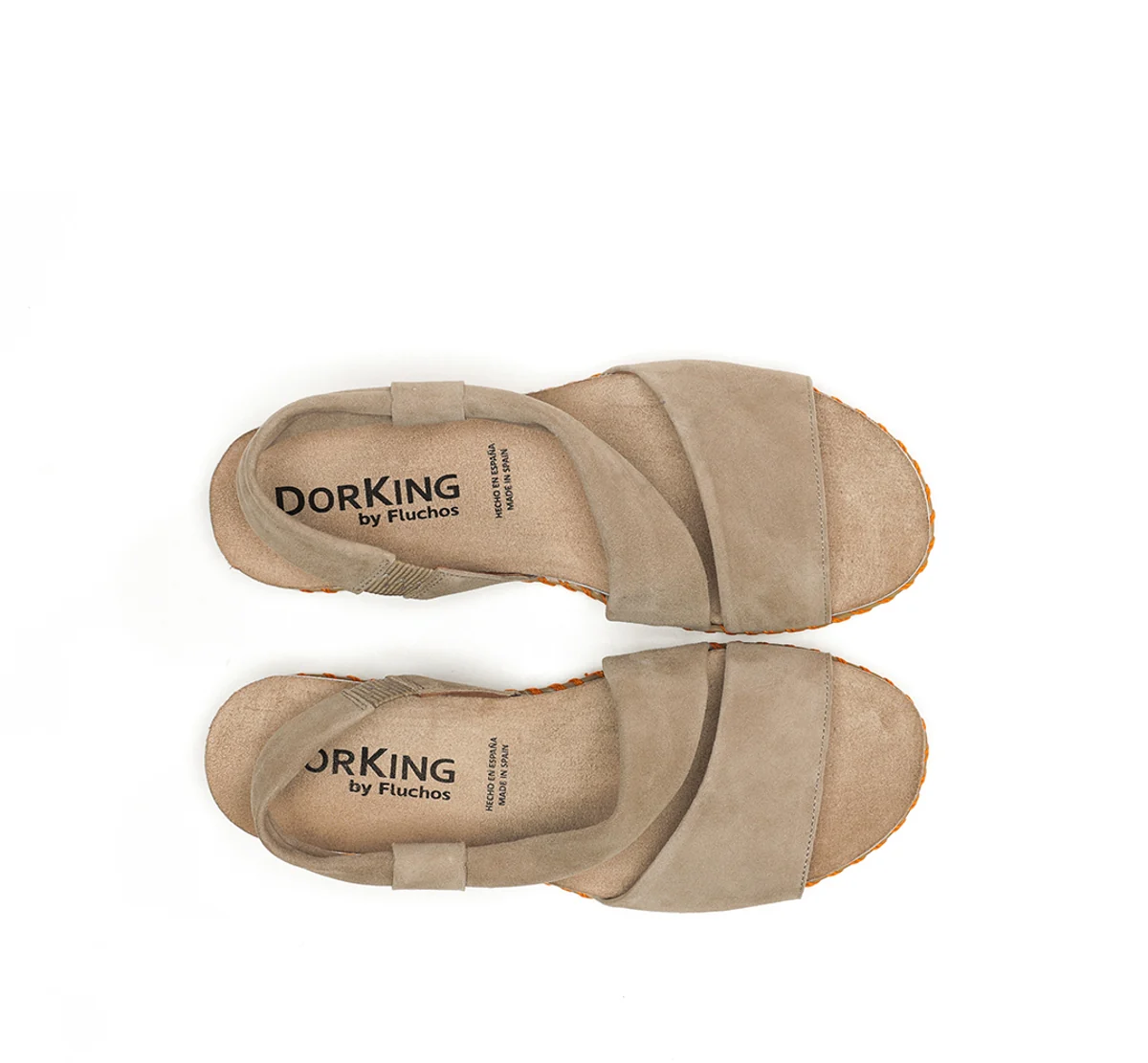 SPORT D9324 Sandale Taupe - Image 5